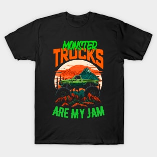 Monster Truck are my Jam Funny T-Shirt